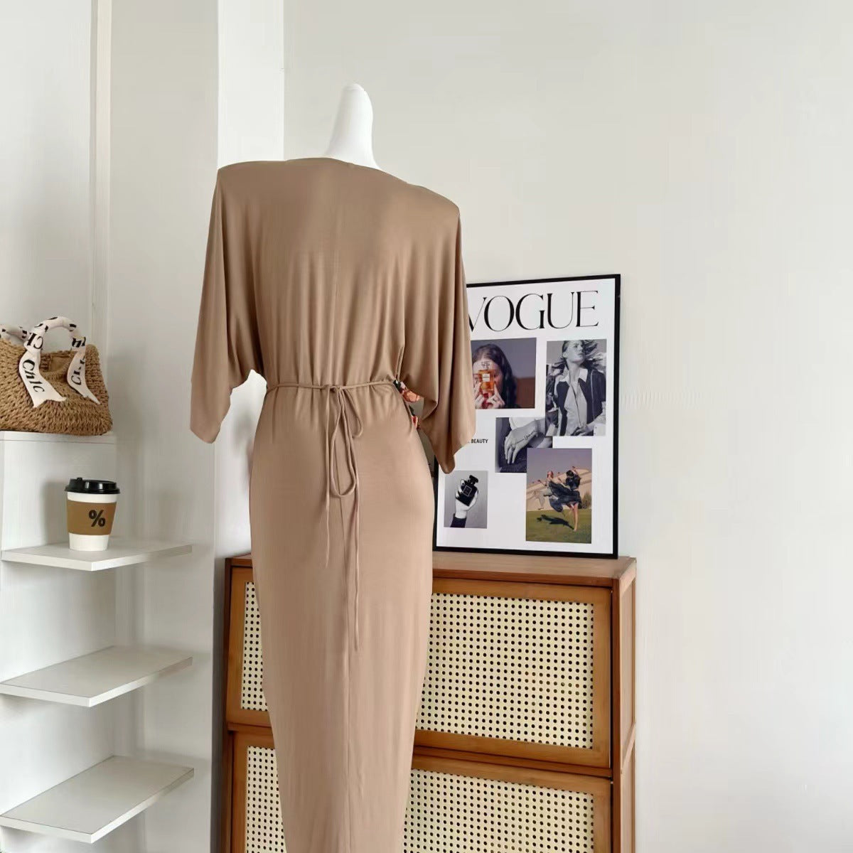 French Elegant Knitted Dress