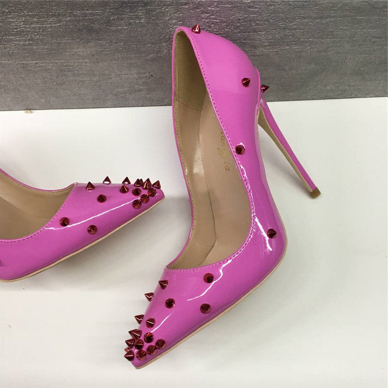 Riveted French Girl High Heels