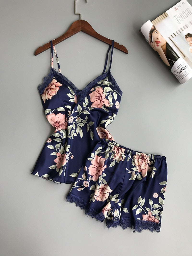 Silk pajamas