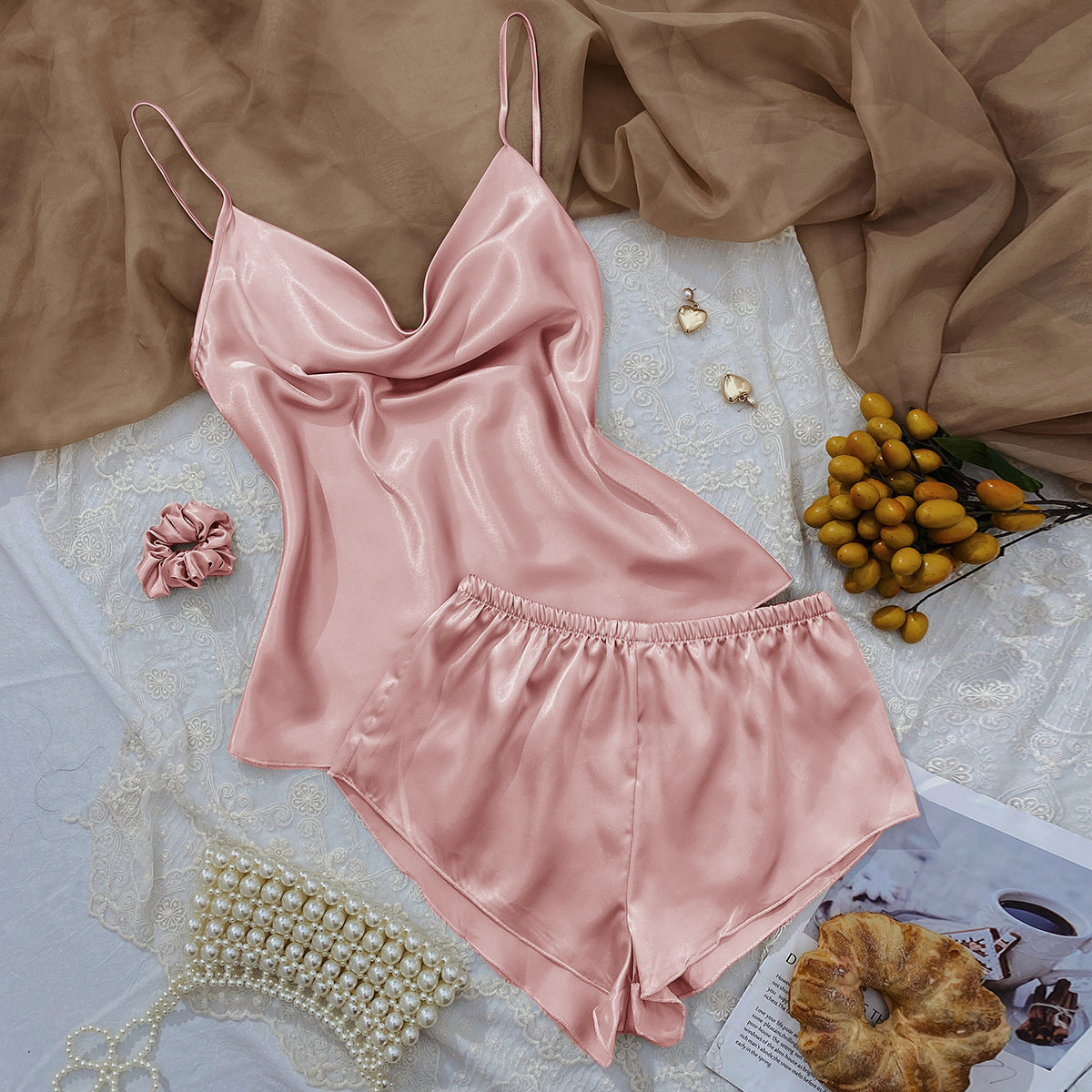Suspender Shorts Suit