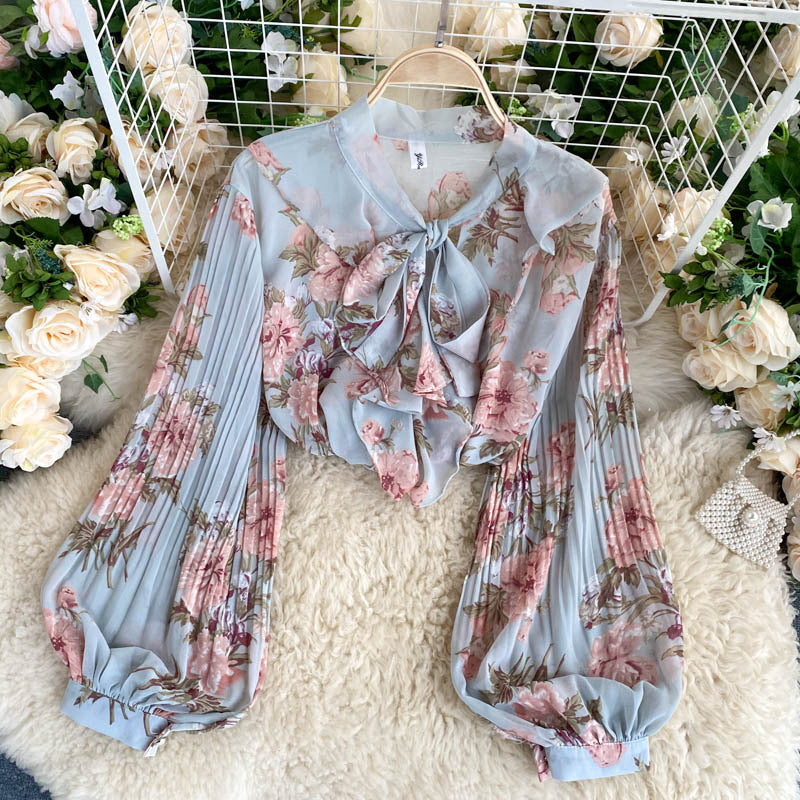 French Retro Blouse