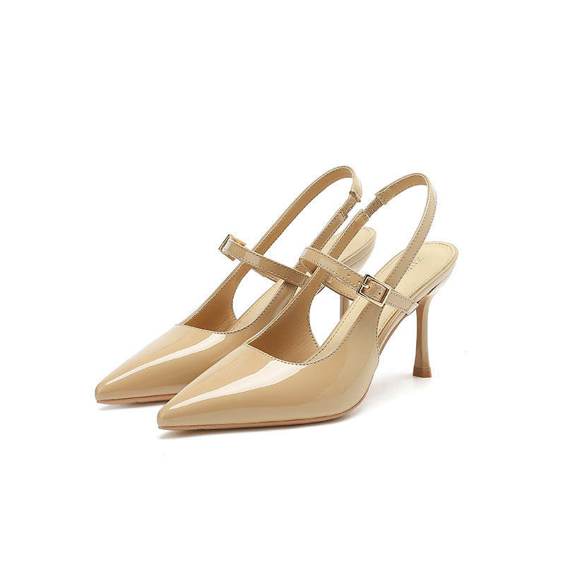 French Style Hollow High Heels