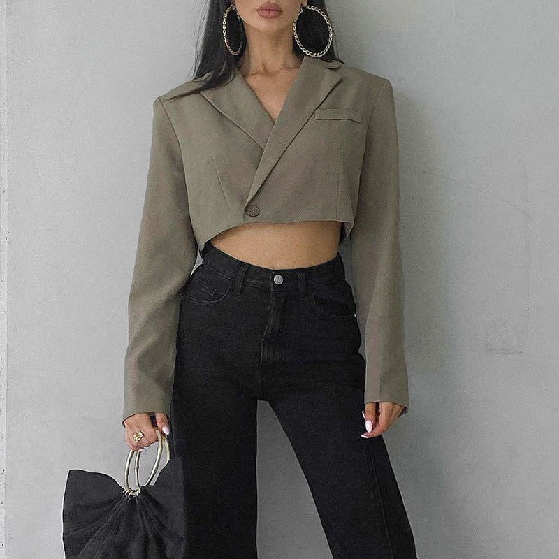 Solid Color Short Suit
