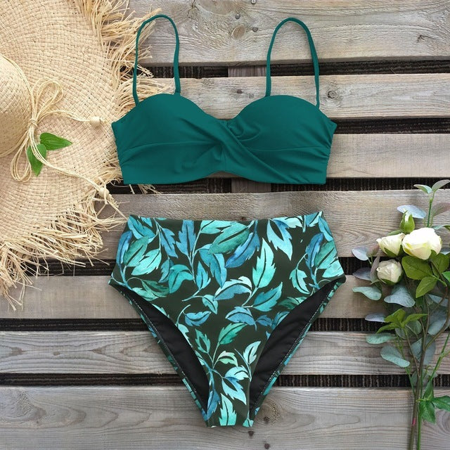 High Waist Elegant Swimsuit