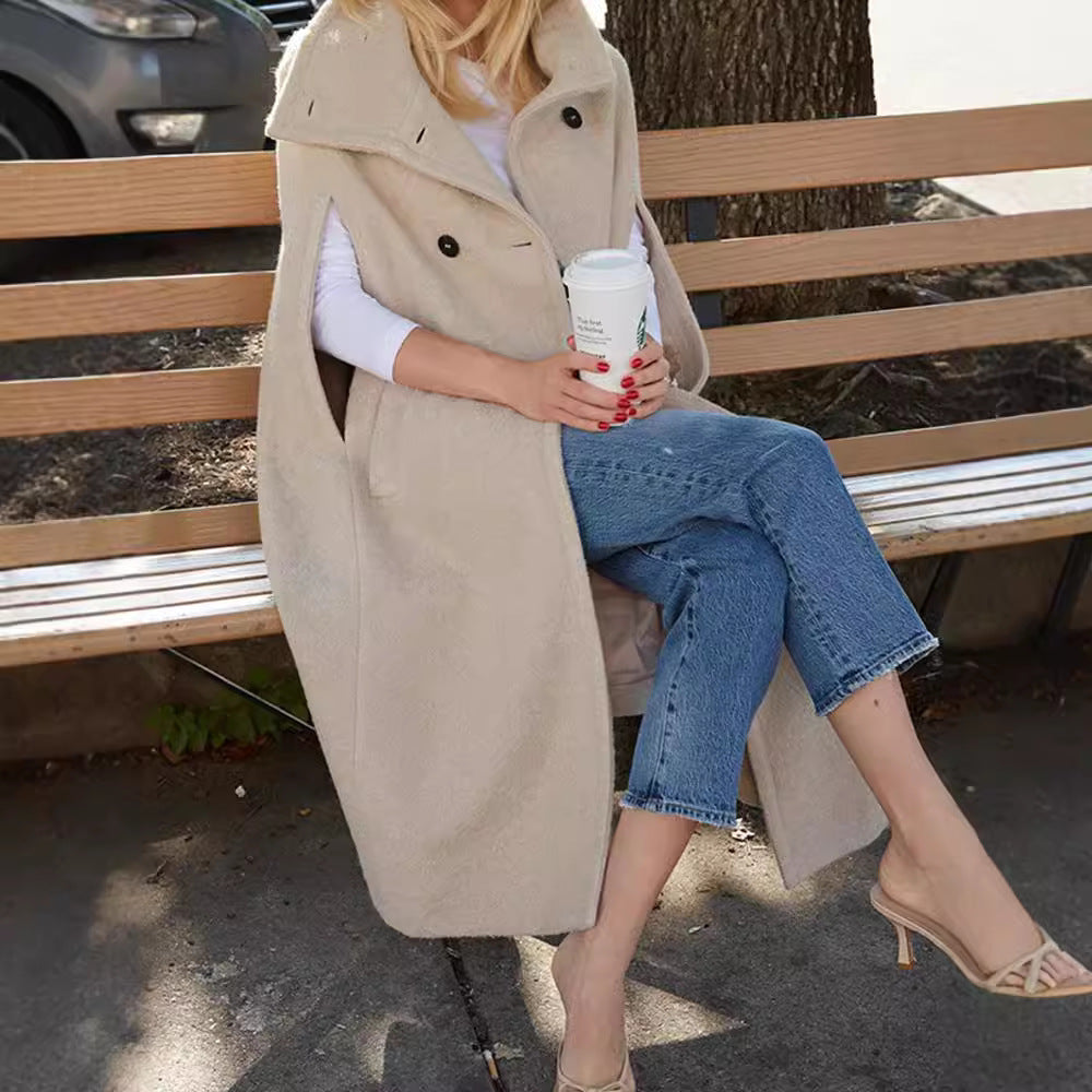 Long Woolen Coat