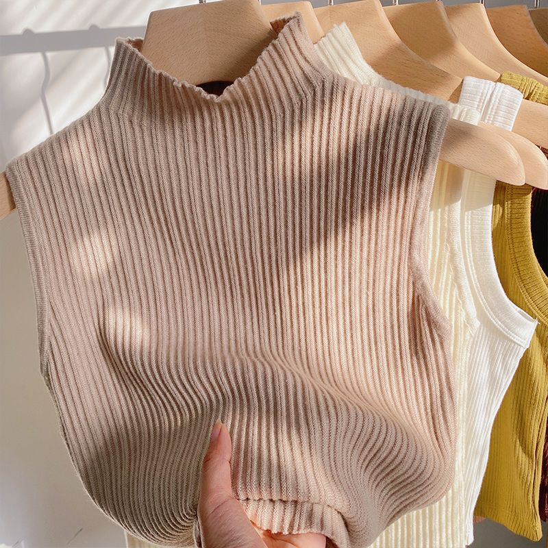Turtleneck Knitted Top