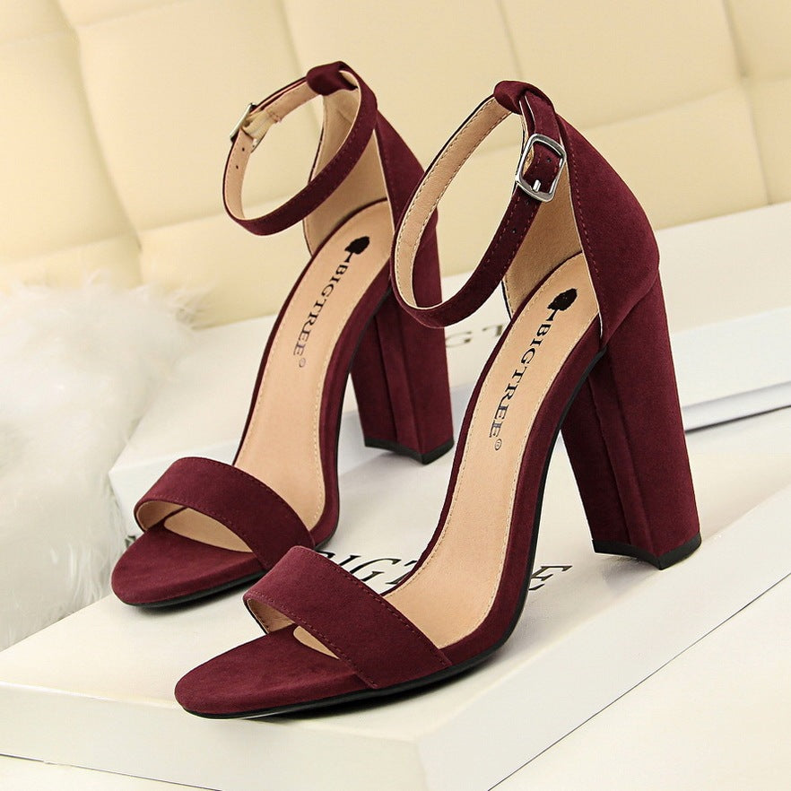 European style high heels