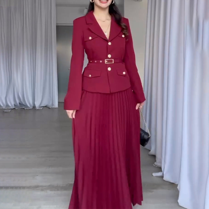 V-neck Suit