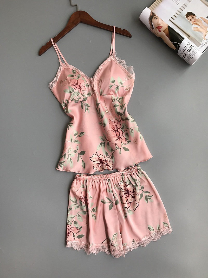 Silk pajamas