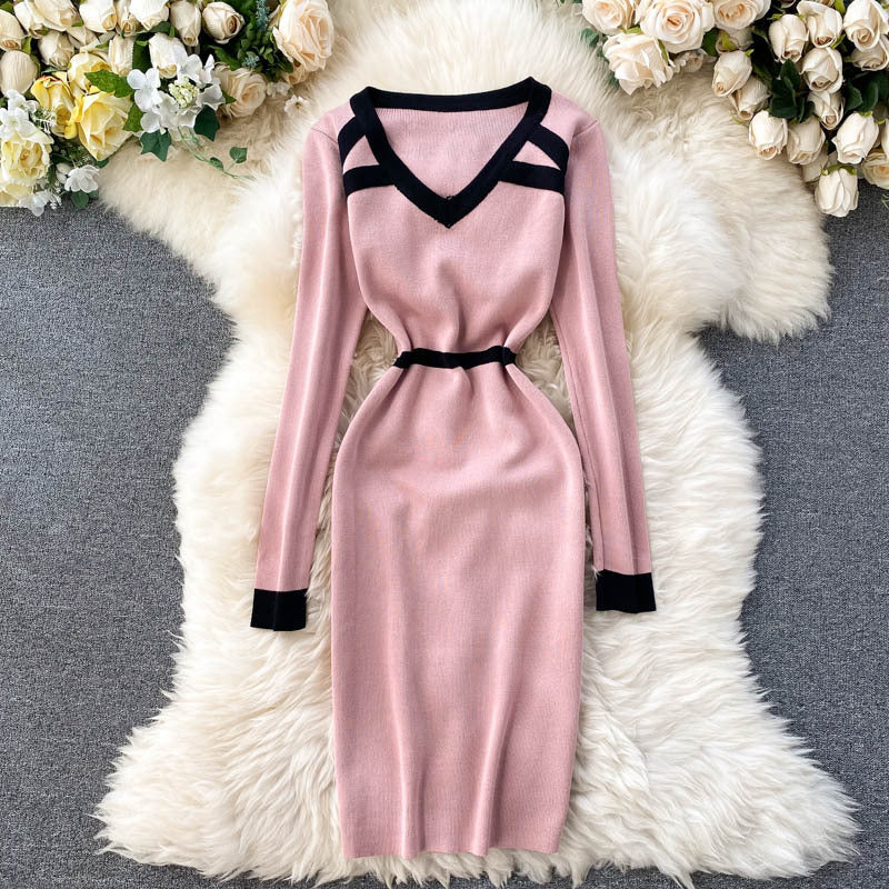 Knitted dress