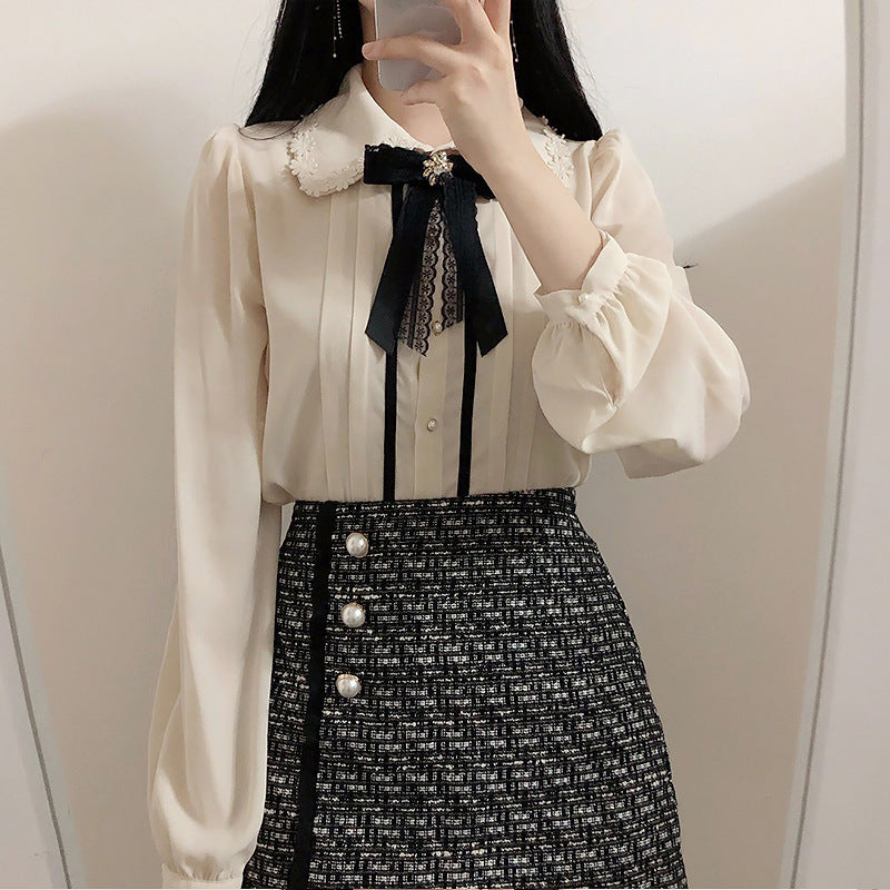 Long-sleeved Blouse