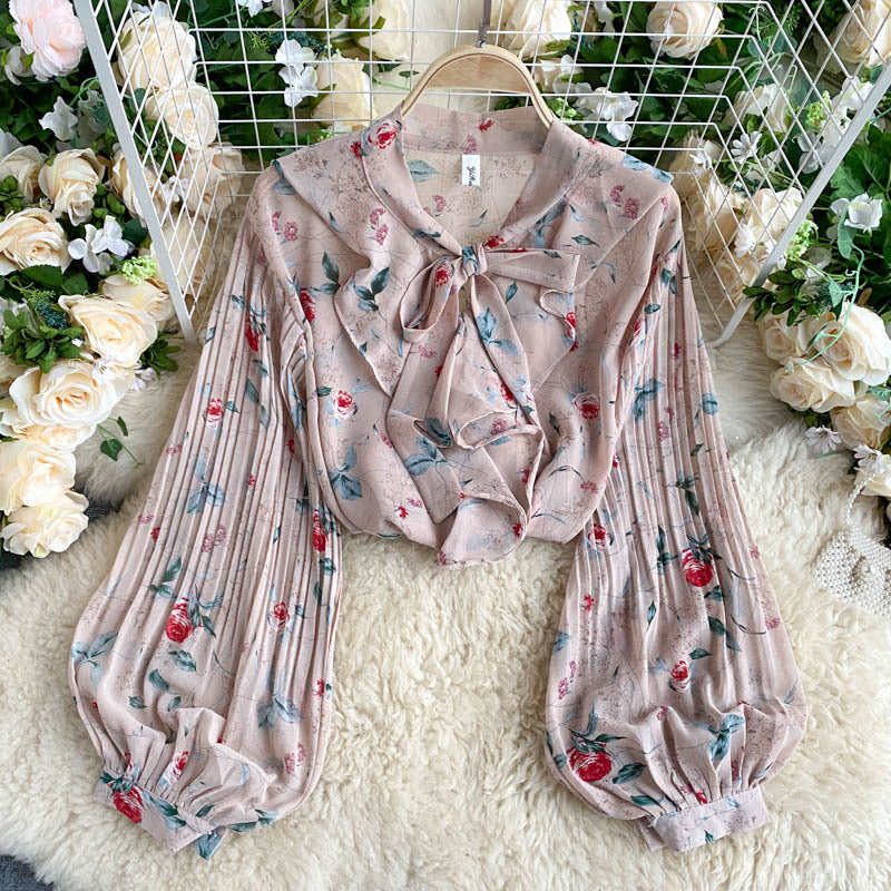 French Retro Blouse