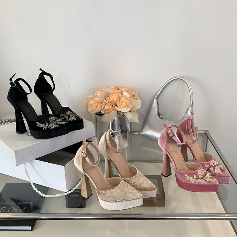 Super High Chunky Heels