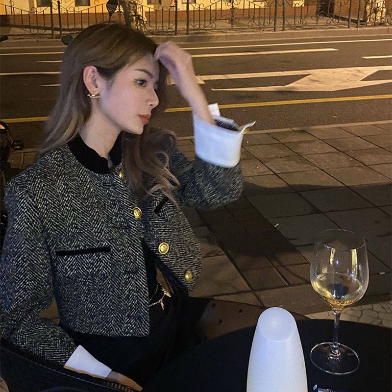 Tweed Classic Style Coat