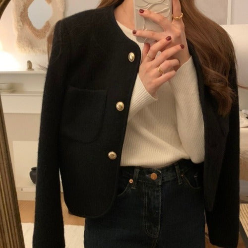 Short Woolen Jacket
