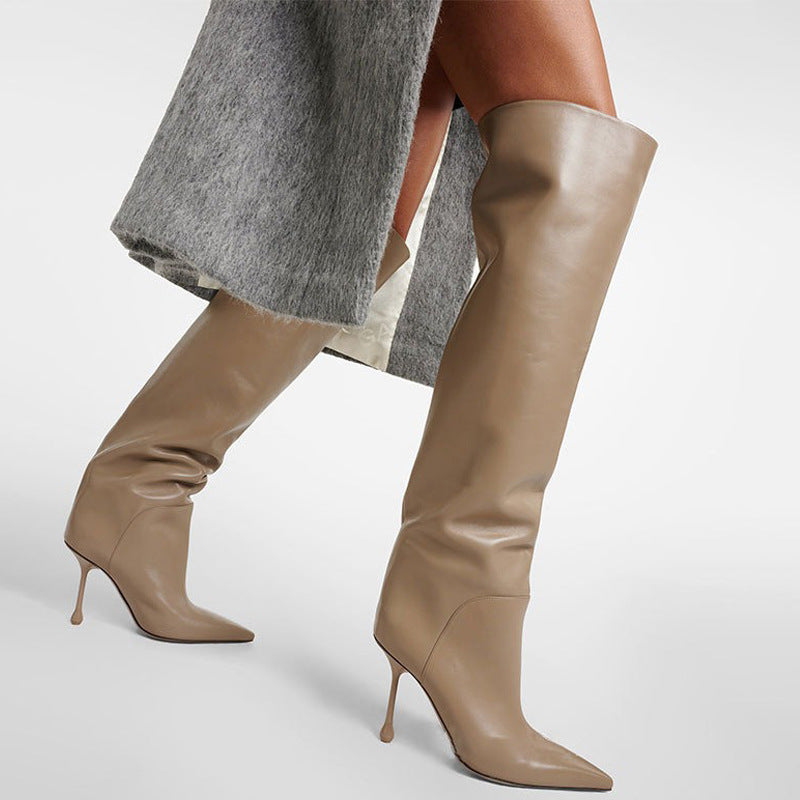 Plus Size Straight Boots