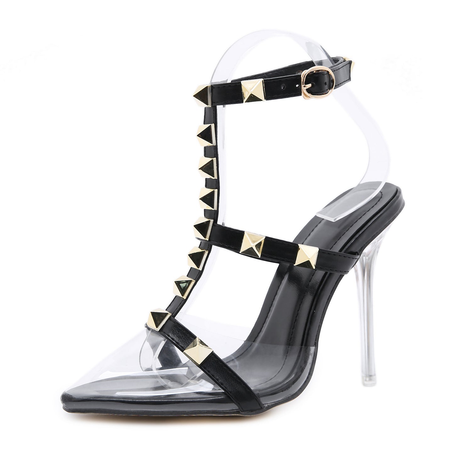 Transparent Super High Pointed High Heels