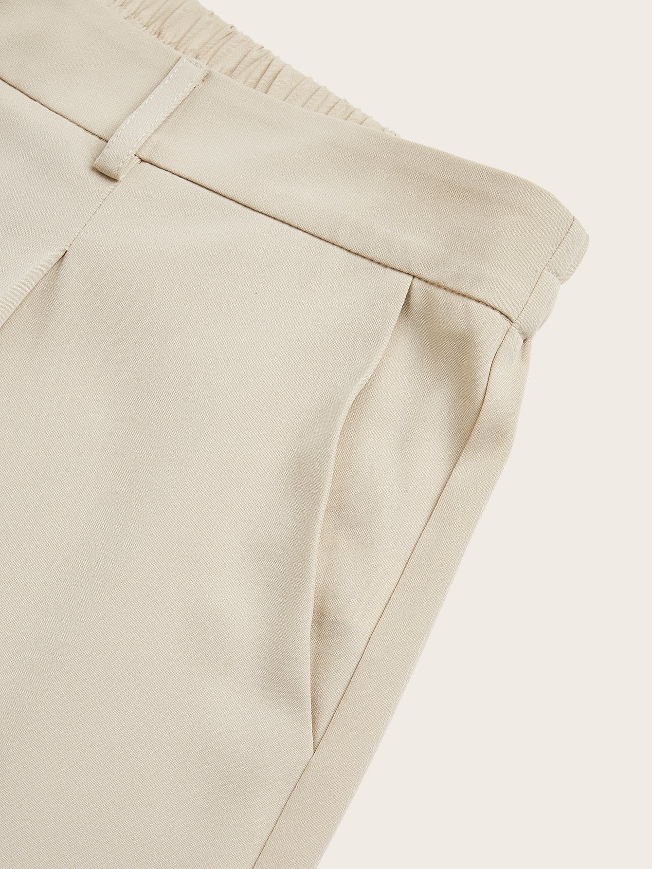 Plus Size High Waist Straight Leg Trousers - Elegant