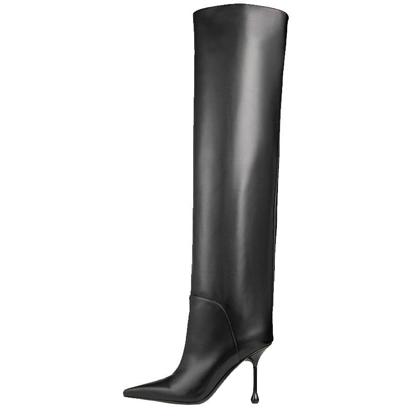 Plus Size Straight Boots