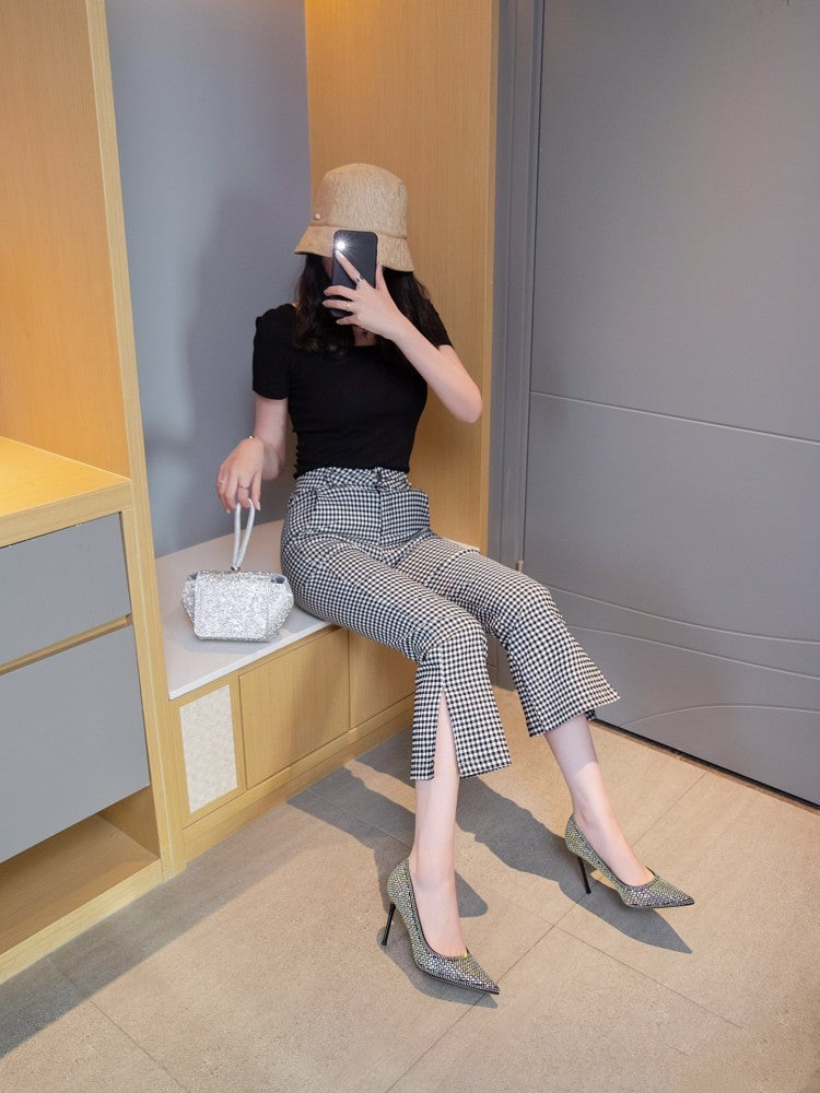 Full Diamond Dress High Heels
