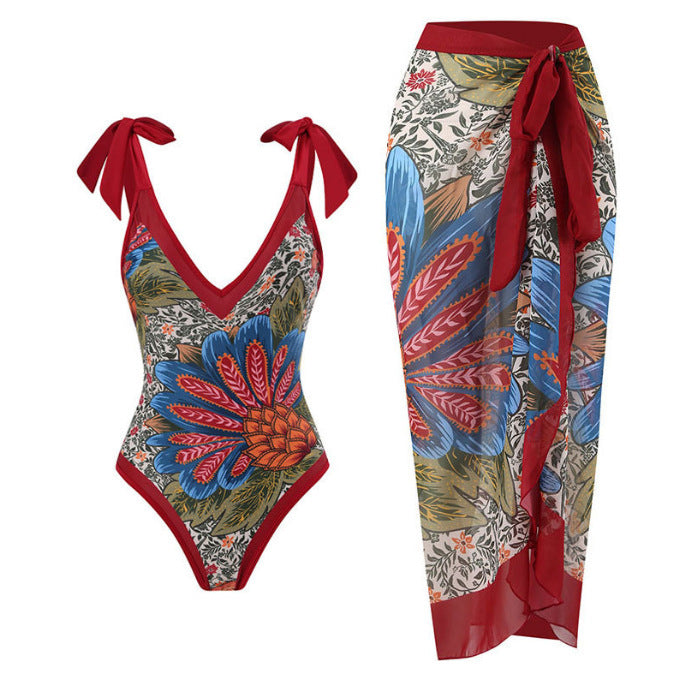 Personality Chiffon Beach Dress