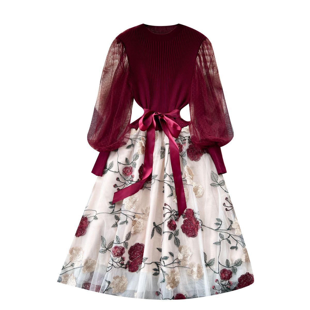 French Entry Lux Socialite Mesh Dress