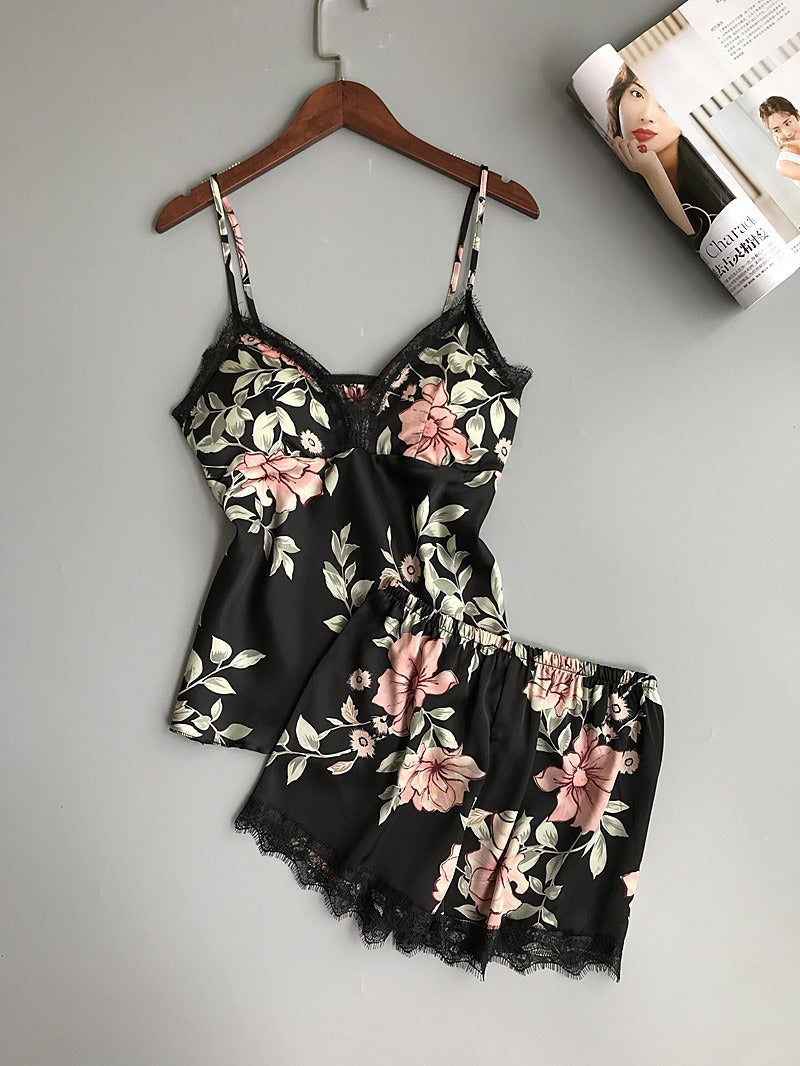 Silk pajamas