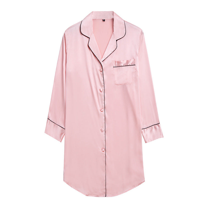 Silk pijama shirt