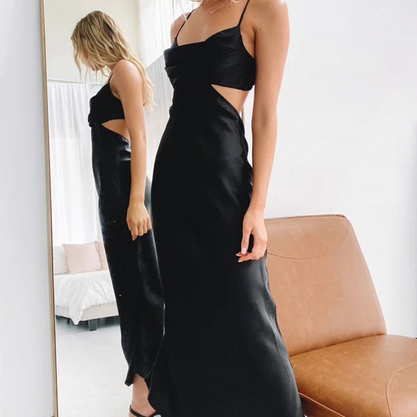 Elegant Solid Dress