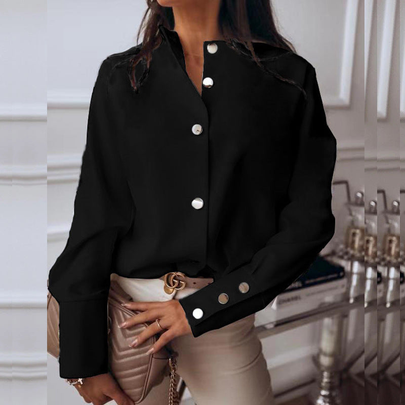 High-quality elegant business blouse