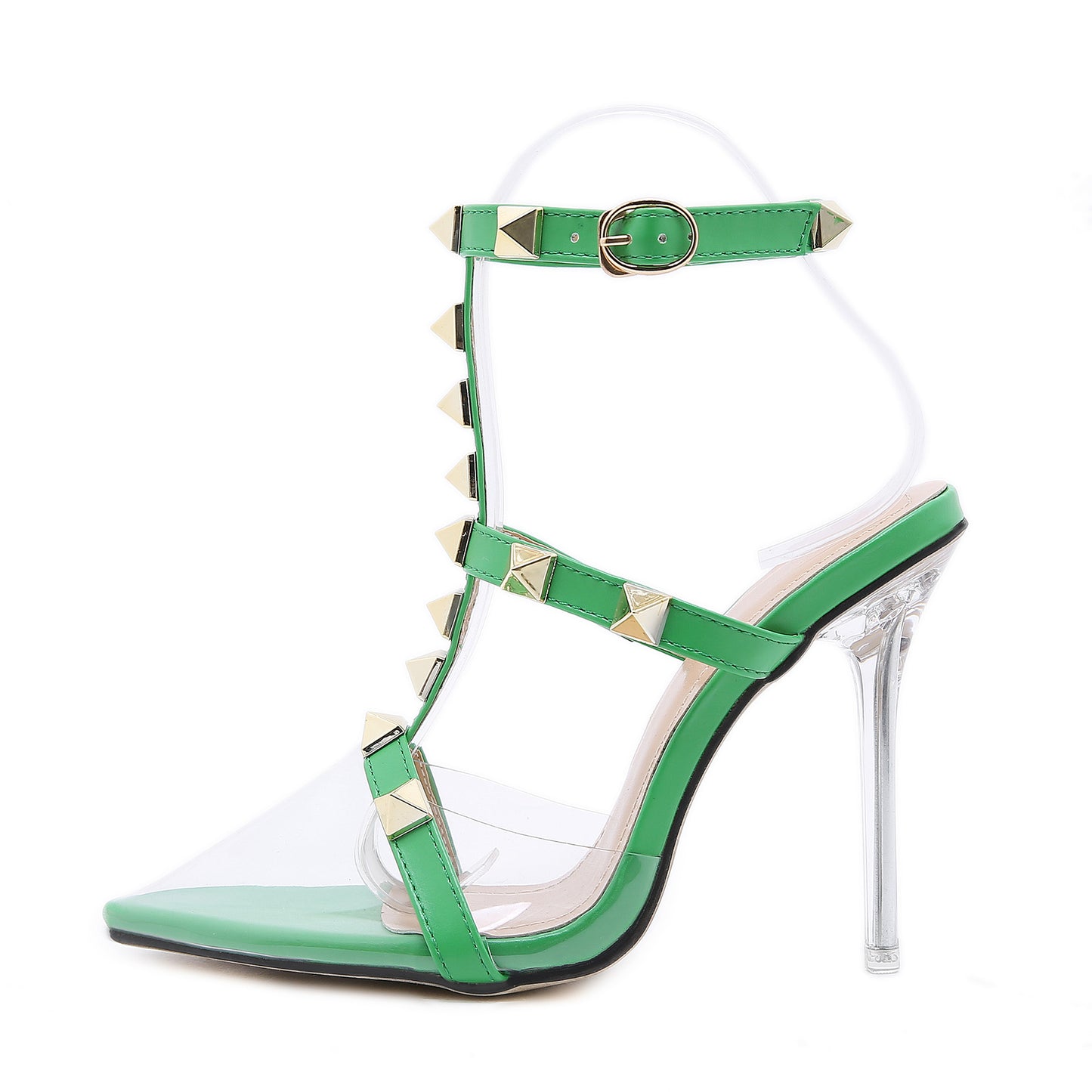 Transparent Super High Pointed High Heels