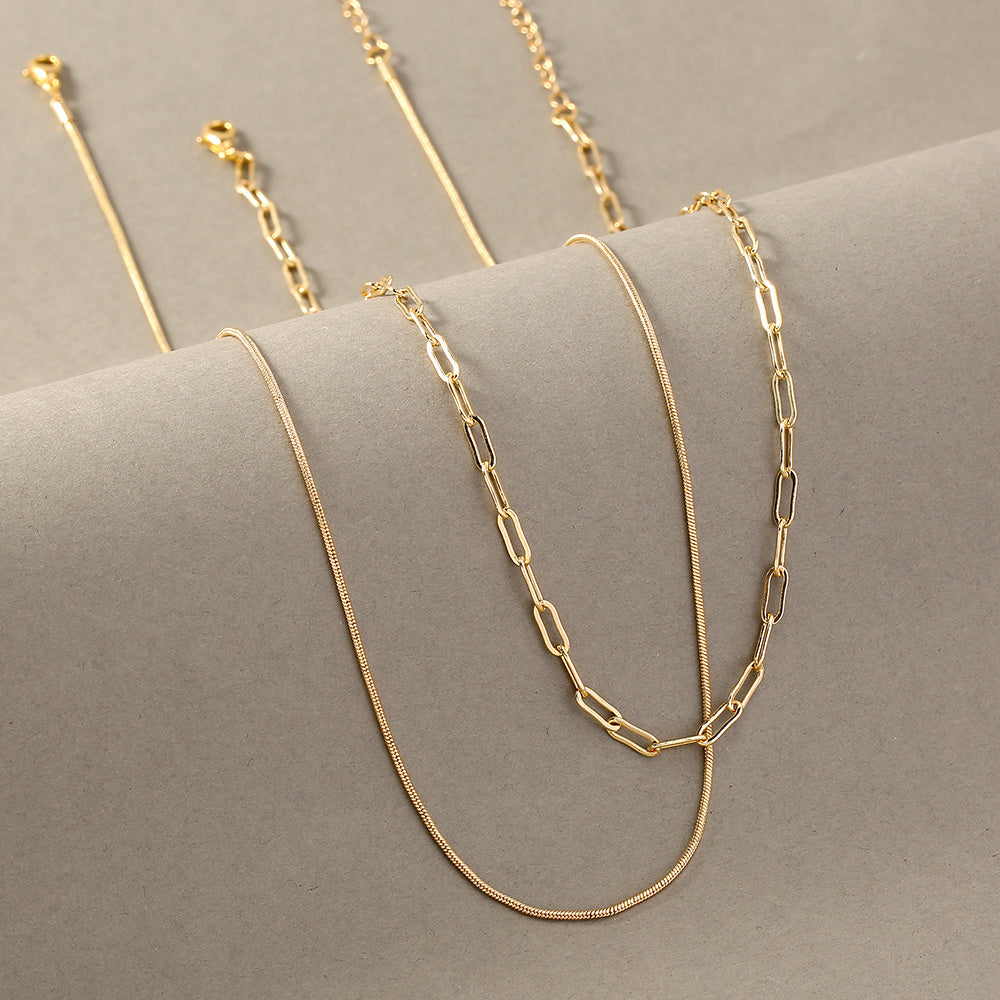 New Copper Collarbone Necklace