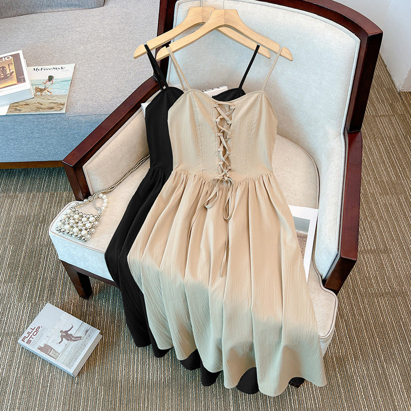 Women's Gentle Elegant-style Slimming Slip Dress