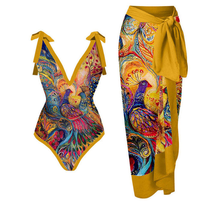 Personality Chiffon Beach Dress