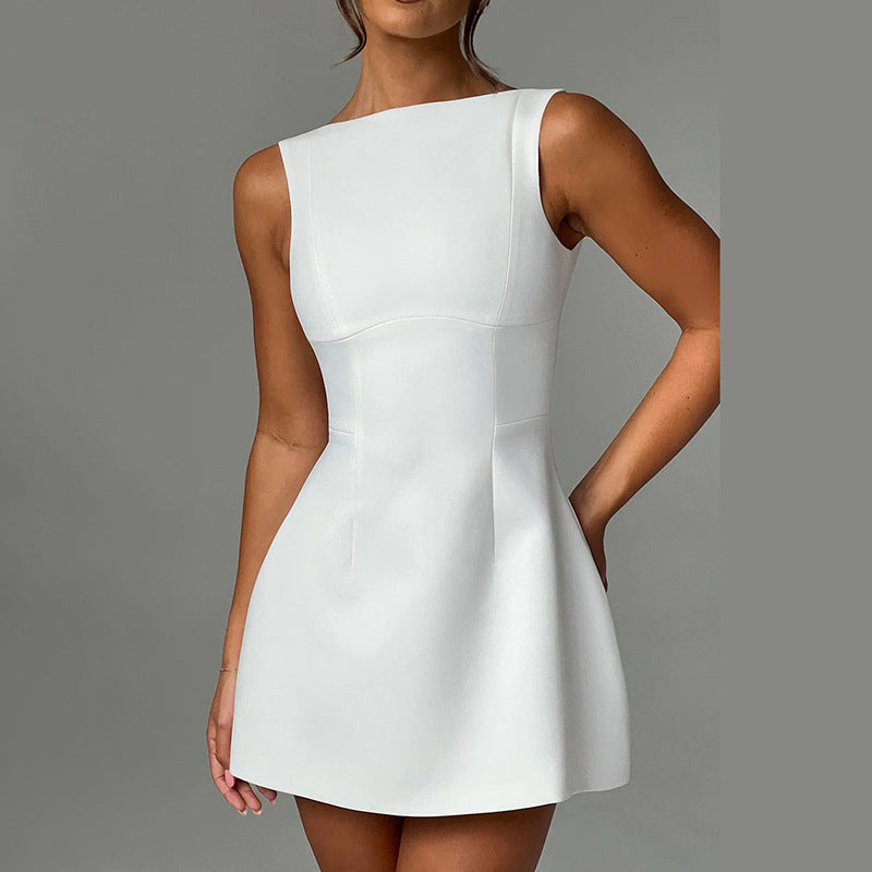 Slim Backless Dress