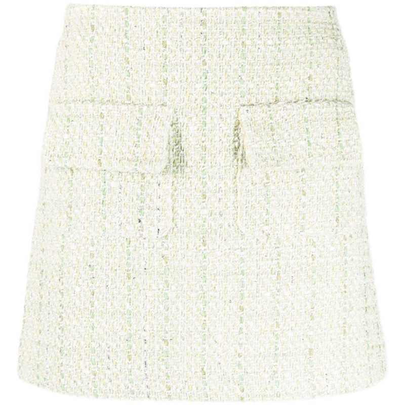 Light Green Flip Pocket Skirt
