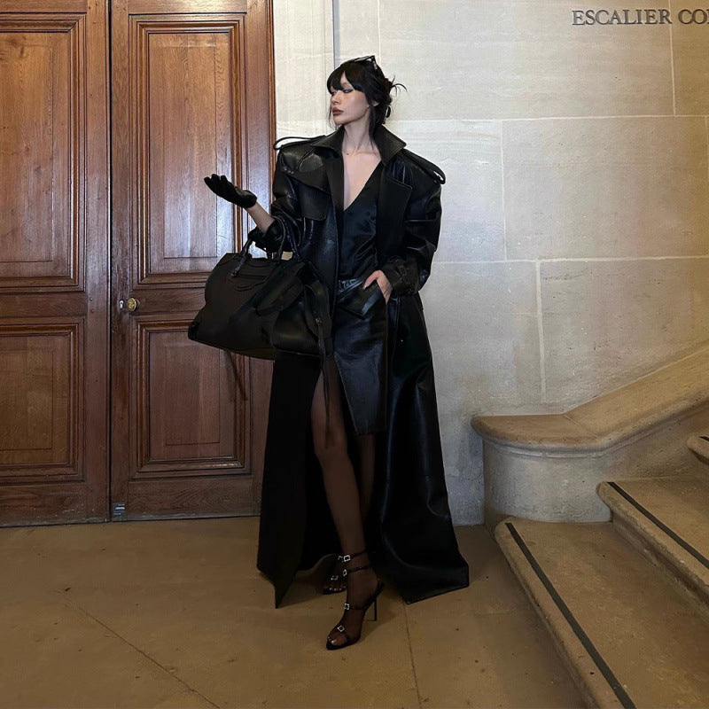 Loose Long Trench Coat