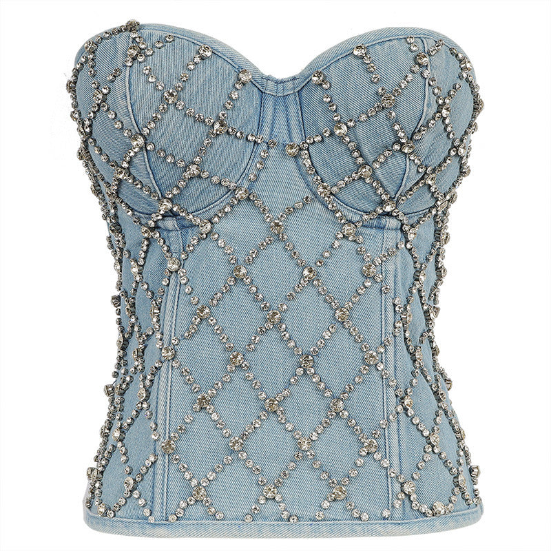 Slim Style Zipper Top