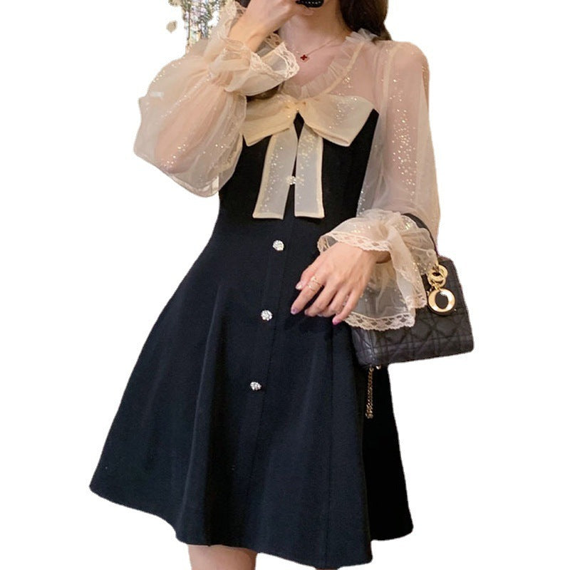 Hepburn Style Little Black Dress