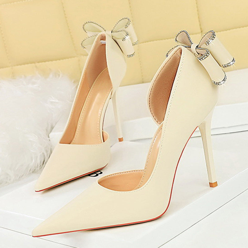 Pointed Toe Rhinestone Stiletto