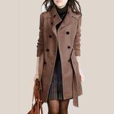 Solid Wool Coat