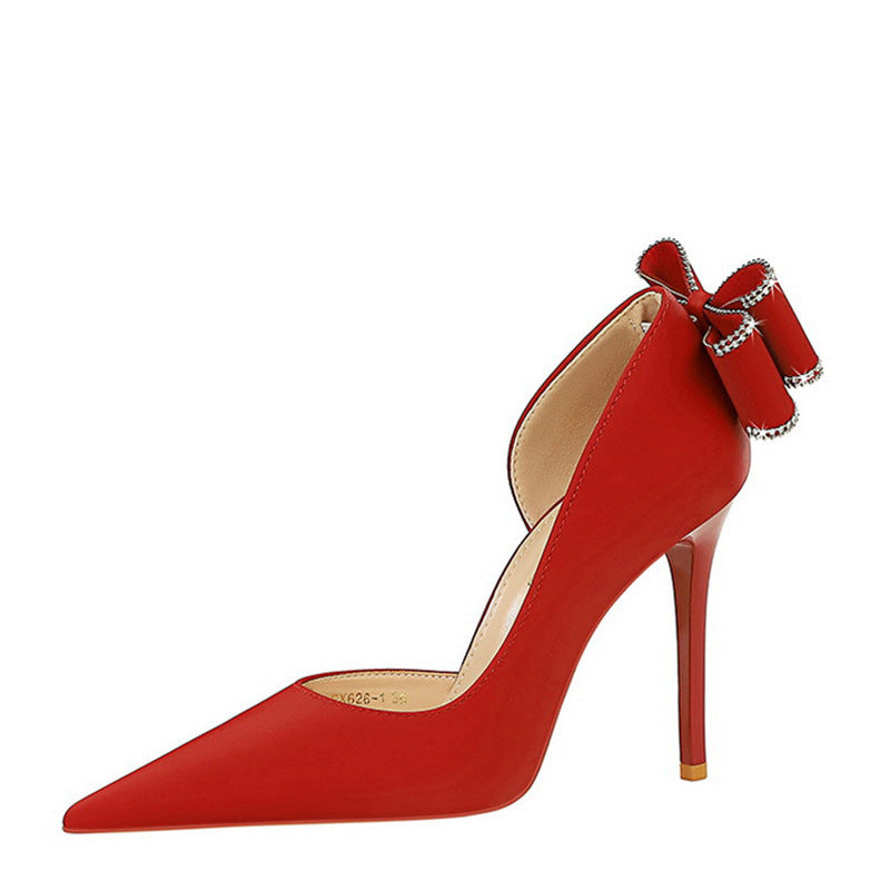 Pointed Toe Rhinestone Stiletto