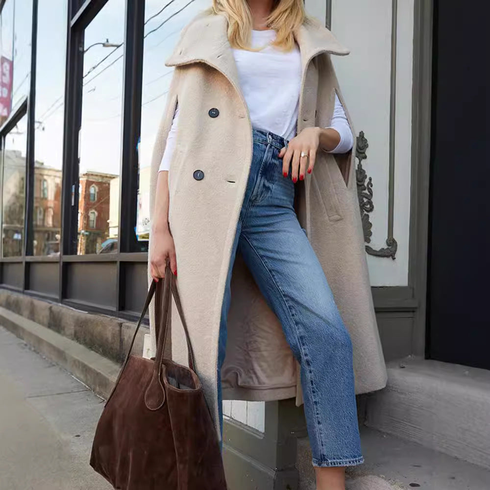 Long Woolen Coat