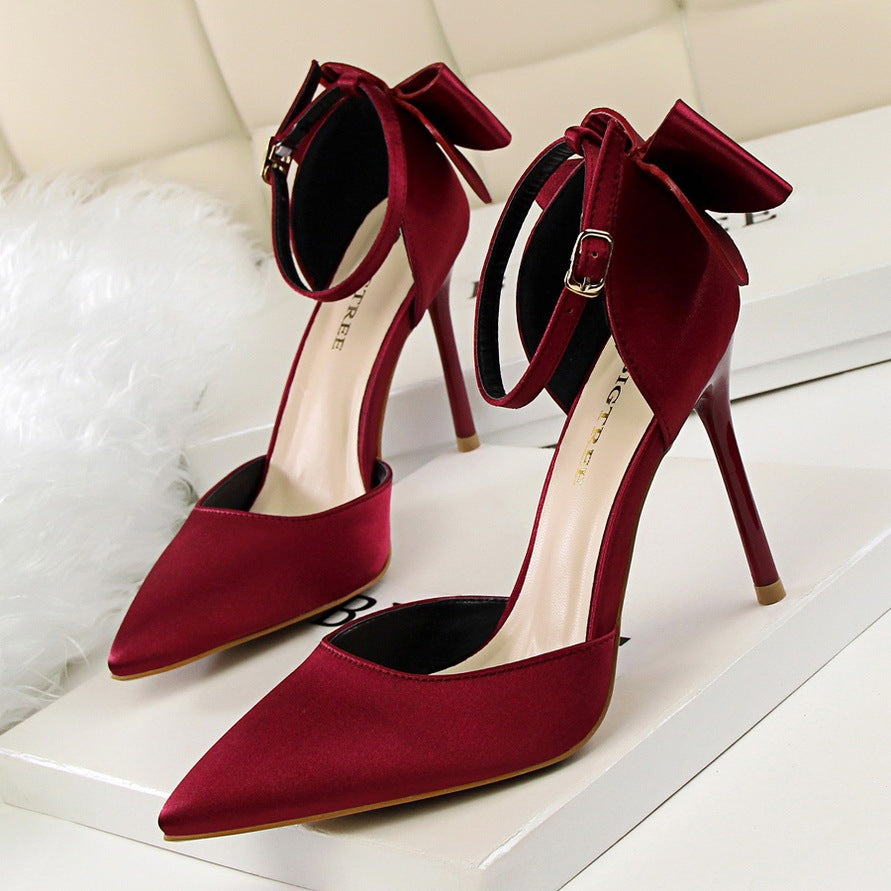 Stiletto Bow shoes