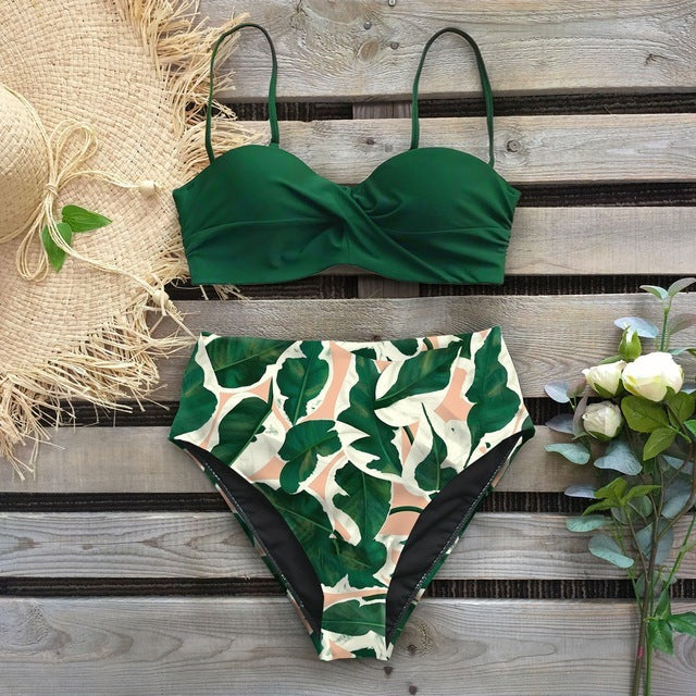 High Waist Elegant Swimsuit
