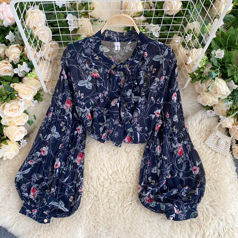French Retro Blouse