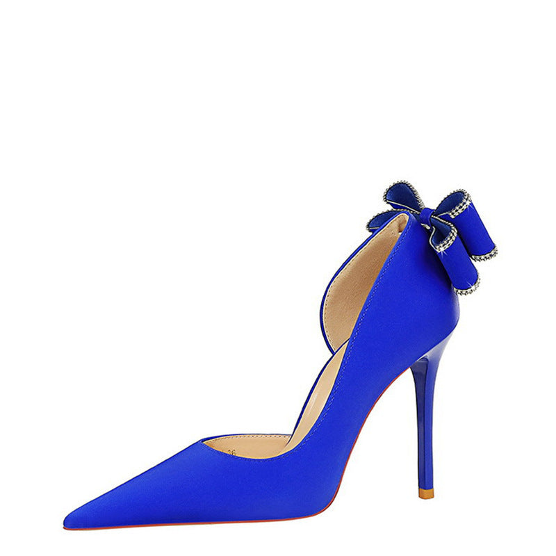 Pointed Toe Rhinestone Stiletto