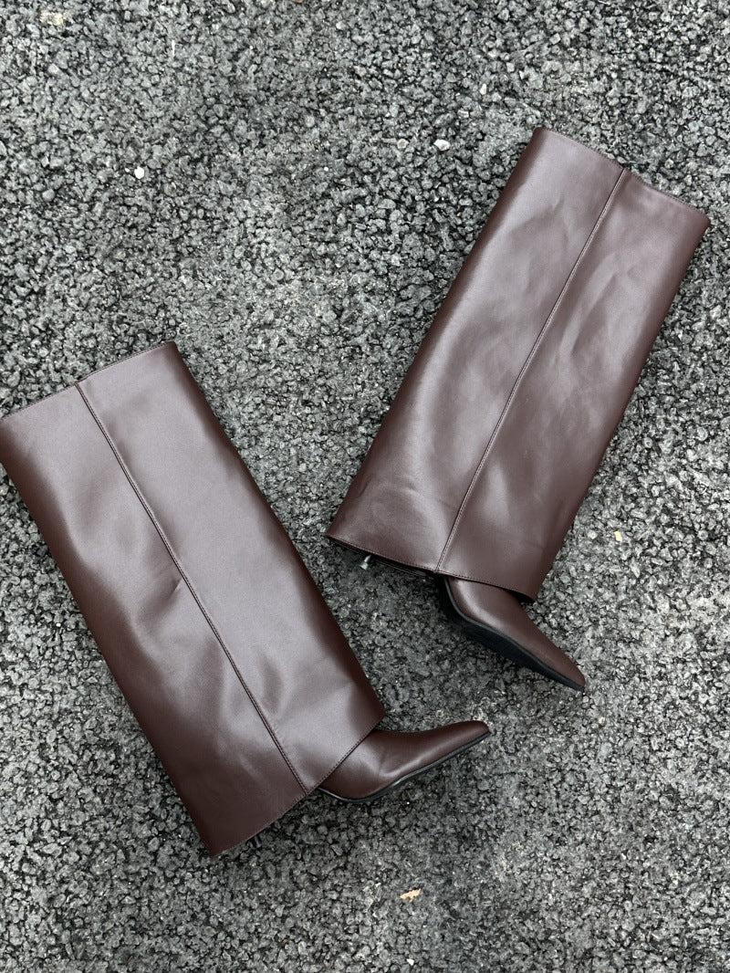 New Pointed Toe High Heel Boots
