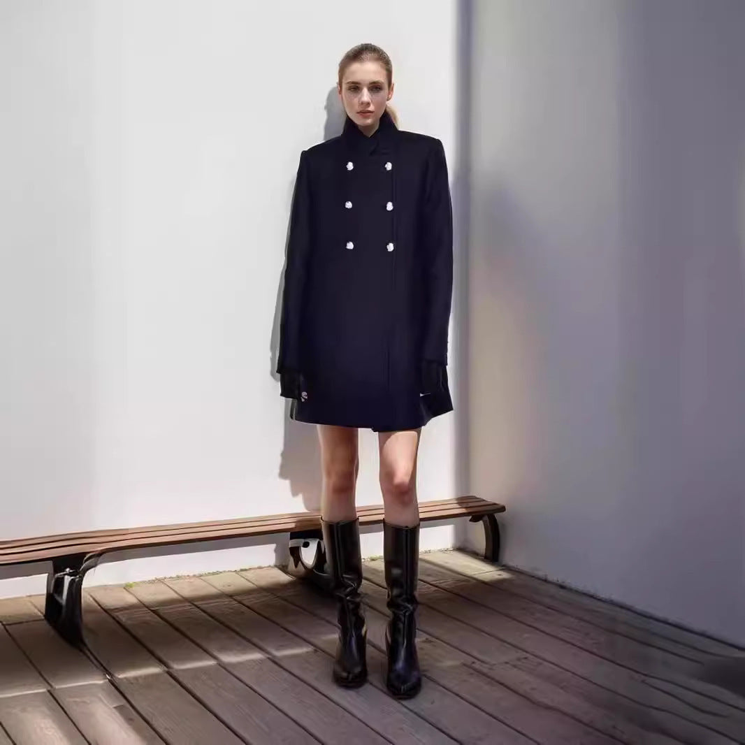 SlimWoolen Coat