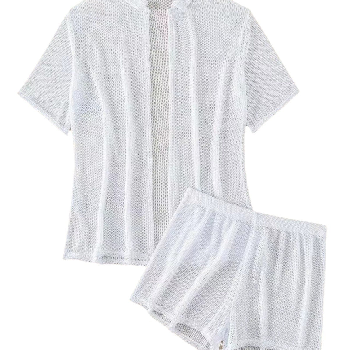 Split Beach Blouse